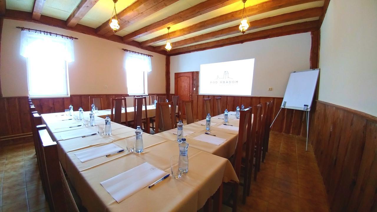 Pod Hradom Restaurant & Pension Topolcany Exterior photo