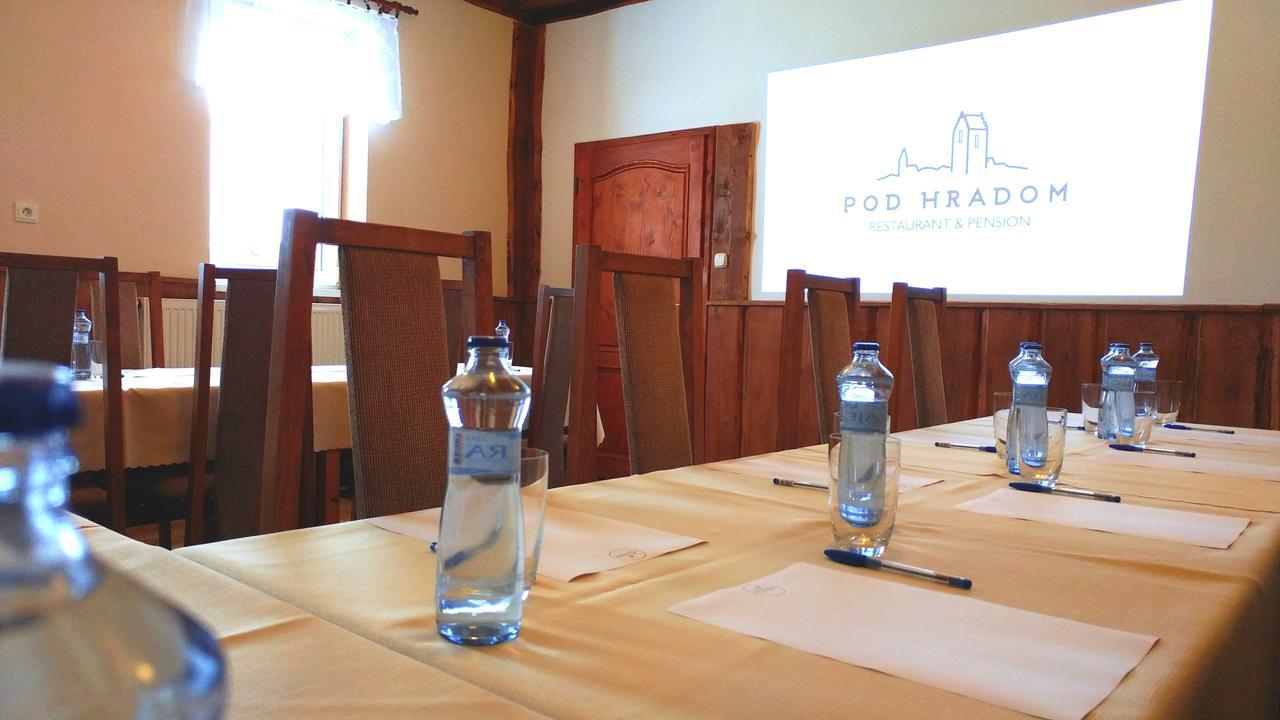 Pod Hradom Restaurant & Pension Topolcany Exterior photo